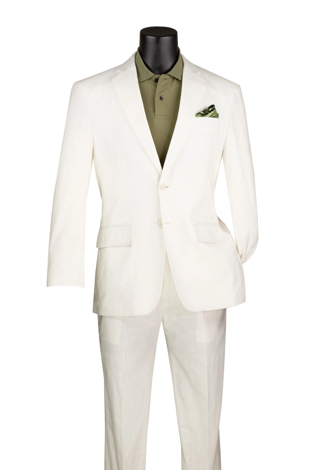 Elegante Traje Blanco de Lino para Hombre: Moderno, Cómodo y con Estilo Atemporal.