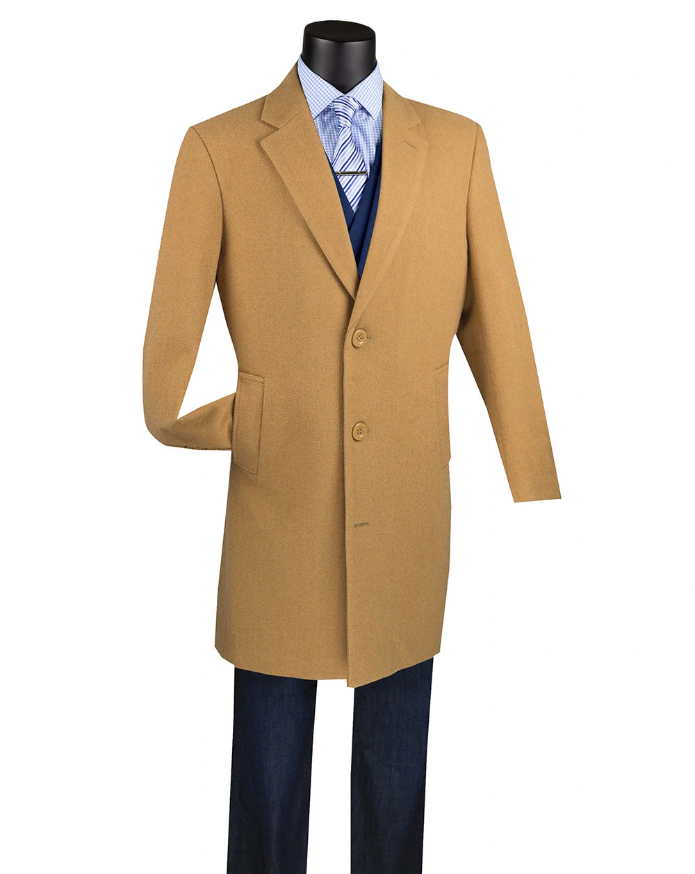 Abrigo Camel Ajustado XL/2XL: Elegancia Cálida para un Estilo Inolvidable.
